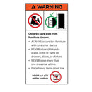 Two-Door Metal Cabinet Shelf Storage for Home Office Gym-7