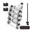 4 X All-purpose Dolly Metal Heavy Duty Furniture Mover Slider Set-3