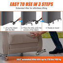 4 X All-purpose Dolly Metal Heavy Duty Furniture Mover Slider Set-7