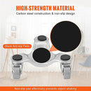 4 X All-purpose Dolly Metal Heavy Duty Furniture Mover Slider Set-10