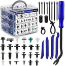 1000PCS Car Retainer Clips Auto Fasteners Push Trim Clips Pin Rivet Bumper Kit-2
