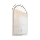 Arched LED Wall Mirror Bathroom Mirrors Makeup Anti-fog 600mm x 1000mm-6
