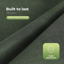 2m x 3m Army Tarp Heavy Duty 400GSM Tarpaulin Canvas Cover Waterproof Sun Blocked-4