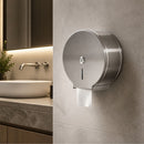 Brushed Stainless Steel Wall Mounted Toilet Paper Towel Dispenser-2