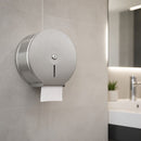 Brushed Stainless Steel Wall Mounted Toilet Paper Towel Dispenser-3