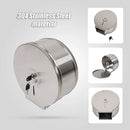 Brushed Stainless Steel Wall Mounted Toilet Paper Towel Dispenser-8