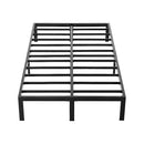 King Single Full Metal Bed Frame Base – Sturdy Steel Bed Base for Australian Mattress-1