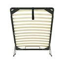 Gas Lift Bed Mechanism – Single Bed Frame with Wooden Slats-5