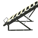 Gas Lift Bed Mechanism – Single Bed Frame with Wooden Slats-9