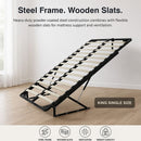 Gas Lift Bed Mechanism – King Single Bed Frame with Wooden Slats-7