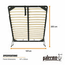 Gas Lift Bed Mechanism – King Single Bed Frame with Wooden Slats-14