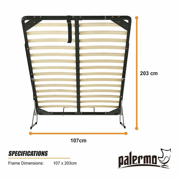 Gas Lift Bed Mechanism – King Single Bed Frame with Wooden Slats