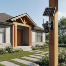 9MP Wireless Solar Camera WIFI Security Outdoor Battery PTZ CCTV Home House V380-8