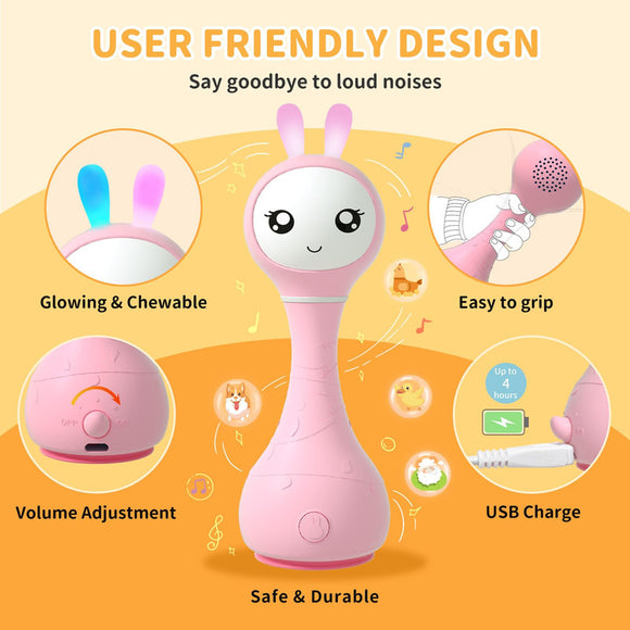 Alilo Smarty Rattle R1 Pink