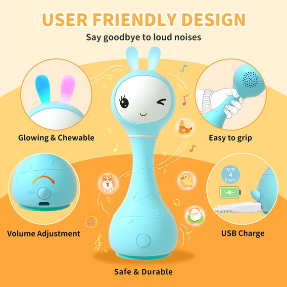 Alilo Smarty Rattle R1 Blue