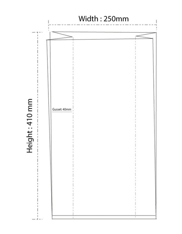 Supermarket Produce Roll Bag Standard (1800 Pcs/6 Roll) Color Clear Wholesale