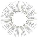 Large Thick Velvet Curtains Warp Knitted Velvet 540x270cm+Hooks Pinch Pleat Grey-10