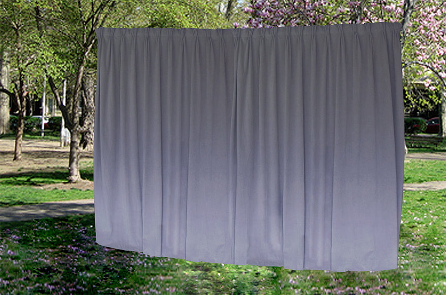 Large Thick Velvet Blockout Curtains 540x 230cm PINCH PLEAT+30 Hooks Purple Grey - 0