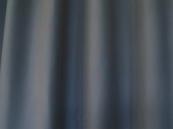 Long Blockout Curtains 590x273cm PINCH PLEAT+ Hooks High Level Fabric Grey Blue