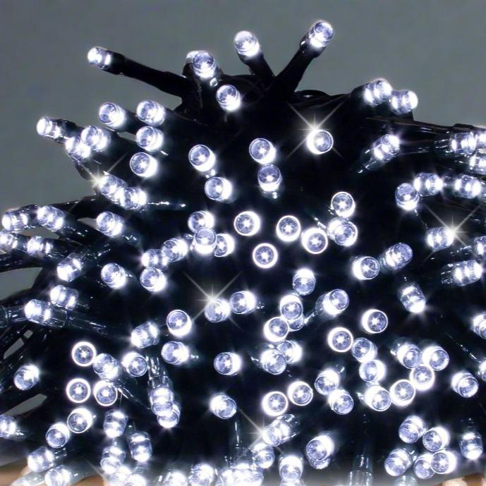 600 LED Fairy Lights – Indoor & Outdoor Available in 3 Colors - Multicolor - 0