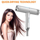 NNEOBA Strong Wind Hair Dryer with Blue Light & Anion Technology-2