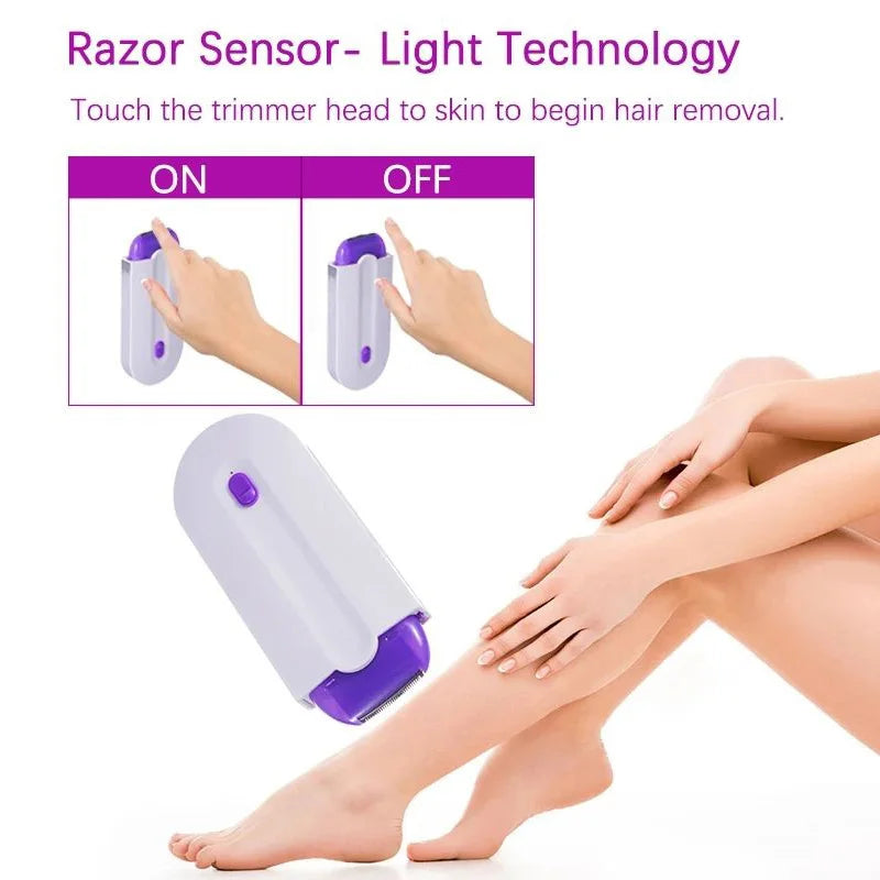 NNEOBA Painless Laser Touch Epilator Kit