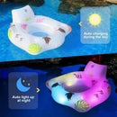 NNEOBA Light-up Inflatable Pool Float Chair-2