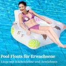 NNEOBA Light-up Inflatable Pool Float Chair-3