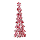 Desktop Miniature Christmas Tree with Candy Cane Top-1