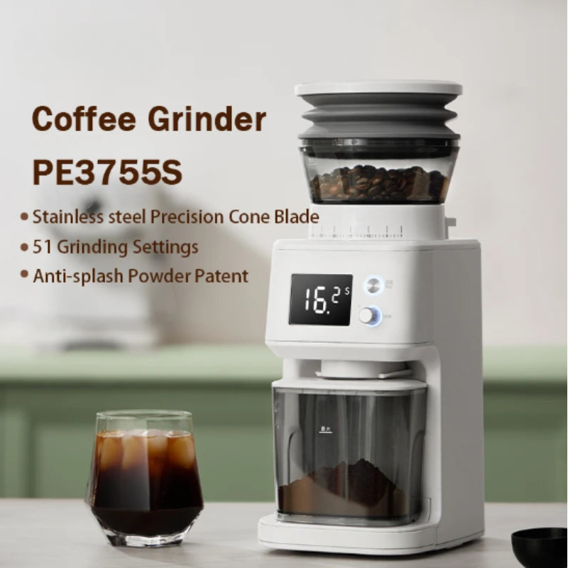 Electric Coffee Bean Grinder with 51 Precise Settings - 0