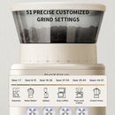 Electric Coffee Bean Grinder with 51 Precise Settings-3