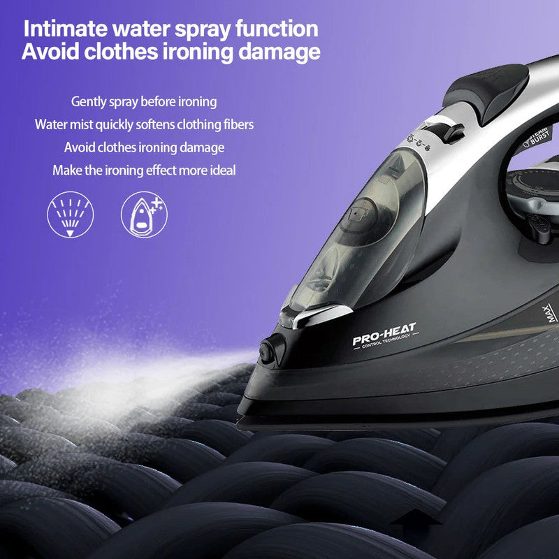 2200W Professional Steam Iron with Ceramic Soleplate - 0