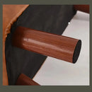 NNETM Elegant Hardwood Entryway Faux Leather Bench-2