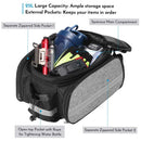 Insulated Bike Rear Rack Bag - Waterproof Storage Bag with Soft PE Padding for Cycling-3
