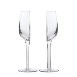 2 Pcs Unique Half-Round Crystal Wine Glass - Elegant Champagne Flute for Red & White Wine