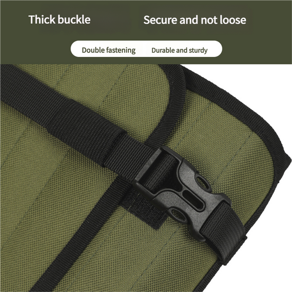 Outdoor Anti-Snake Bite Leg Guards - Hiking Camping Knee Protectors, Snow Shoe Covers, Leg Sleeves, Green