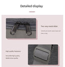 Black Portable Pet Travel Carrier Bag - Foldable, Durable, and Comfortable for Small Dogs & Cats 50cmx34cmx34cm-4