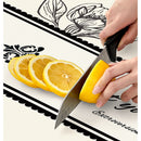 Style A Black And Off White Premium PVC Tablecloth - Oil & Water Resistant Table Cover for Dining Tables (120 x 180 cm)-3