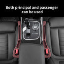 Red Car Seat Gap Filler - 2 Pieces Car Interior Storage Organizer for Front Seat Seam-3