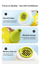 Pink Interactive Animal Sound Whistle Horn for Kids - Lung Capacity Training and 30+ Sound Effects Toy-8