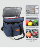 Green 23L Extra Large Insulated Cooler Bag with Double Layers - Perfect for Camping, Picnics, and Outdoor Adventures-6