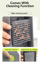 Green And Grey Ultimate 12-in-1 Multi-Functional Vegetable Slicer Dicer Chopper - Mandoline with Storage Containers & Drain Basket-8