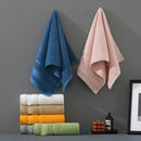 Blue Premium 3-Piece 100% Cotton Towel Set - Ultra Soft, Absorbent & Quick-Dry for Bathroom-3