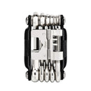 Black and Silver 16 in 1 Bicycle Repair Multi Tool - Compact Folding Bike Tool Kit with Chain Breaker for MTB Road Cycling-6