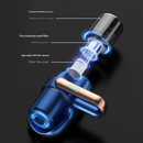 White Powerful Cordless UV-C Dust Mite Vacuum - 13000Pa Handheld Cleaner with HEPA Filtration-3