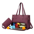 Wine red Insulated Lunch Bag and Laptop Cooler - Perfect for Keeping Food Fresh-1