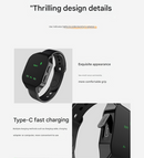 Black Smart Microcurrent Wristband Sleep Aid - Wearable Sleep Assistance Device-4