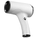 White Ultra-Lightweight Ionic Cordless Hair Dryer, USB Rechargeable Portable Blow Dryer with Cool Air for Travel & Home-1