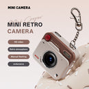 Red Retro Mini Digital Camera Keychain - 48MP Portable Pocket Camcorder with 1080p HD Video-2