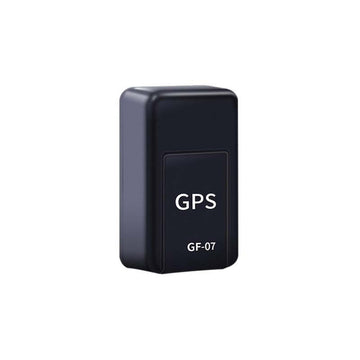 Black Mini Magnetic Real-Time GPS Tracker - Anti-Theft Locator for Vehicles, Assets & Personal Safety